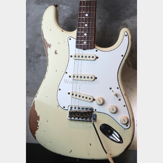 Fender Custom Shop 1969 Stratocaster Heavy Relic / Vintage White