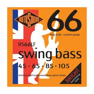 ROTOSOUND RS66LF Swing Bass 66 Custom 45-105 LONG SCALE エレキベース弦×2セット
