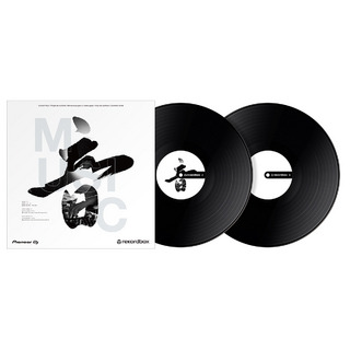 Pioneer rekordbox専用 Control Vinyl ブラック MUSIC(音) 2枚セット レコードボックス コントロールバイナルRB-VD2