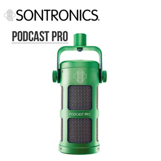 SONTRONICS PODCAST PRO -Green- │ ダイナミック・マイクロフォン