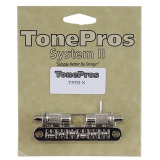 TONE PROS TPFR-N Metric Tuneomatic Large Posts Roller Saddles ニッケル ギター用ブリッジ