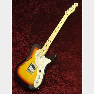 Fender FSR Made In Japan Traditional II 60s Telecaster Thinline MN 3-Color Sunburst #JD23022611