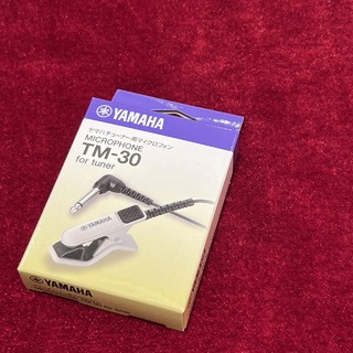 YAMAHA TM-30 WH チューナー用 マイク クリップ式 ホワイトTM30