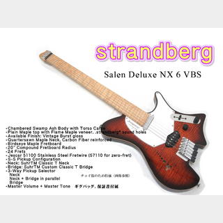 strandbergSalen Deluxe NX 6 VBS