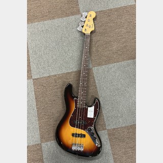 Fender Made in Japan Traditional 60s Jazz Bass, Rosewood Fingerboard, 3-Color Sunburst