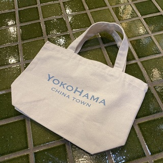 KAMINARIKAMINARI YOKOHAMA帆布トートバック / Blue