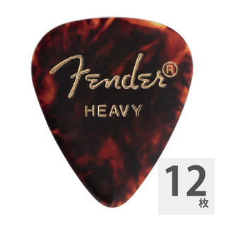Fender フェンダー 351 Shape Classic Picks Shell Heavy ピック×12枚