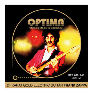 OPTIMA2028.FZ 24K Gold Strings Frank Zappa Signature エレキギター弦