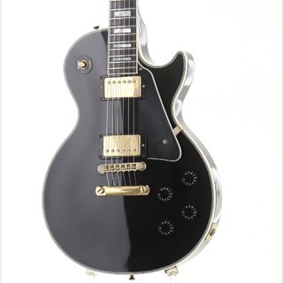 Gibson Les Paul Custom Ebony Gold Hardware【新宿店】