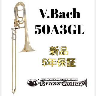 V.Bach50A3GL【新品】【バストロンボーン】【バック】【インライン】【ハグマンバルブ】【ウインドお茶の水】