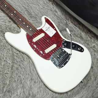 FenderMade in Japan Traditional 60s Mustang RW Olympic White