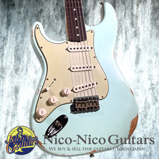 Fender Custom Shop2023 1959 Stratocaster Relic Left Hand (Surf Green)