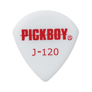 PICKBOY GP-J-W/120 Jazz 1.20mm ホワイト ギターピック×50枚