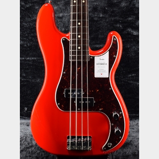 FenderMade In Japan Hybrid II Precision Bass -Modena Red / Rosewood-【ローン金利0%!!】