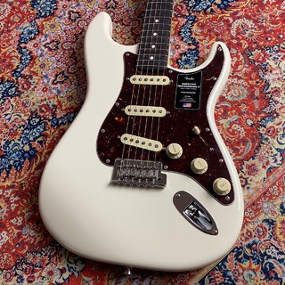 Fender American Professional II Stratocaster Rosewood Fingerboard - Olympic White【現物画像】