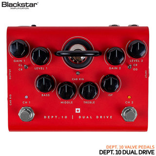 Blackstarオーバードライブ DEPT.10 DUAL DRIVE ブラックスター エフェクター