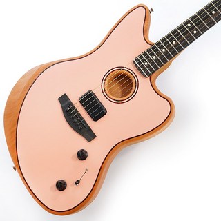 Fender Acoustics FSR American Acoustasonic Jazzmaster (Shell Pink/Ebony Fingerboard)