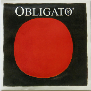 Pirastro OBLIGATO バイオリン弦セット E線ループエンド/ゴールド