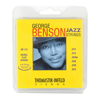 Thomastik-InfeldGB112 GEORGE BENSON JAZZ STRINGS Flat Wound フラットワウンドギター弦×6セット