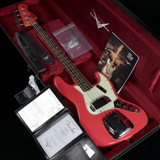 Fender Custom ShopTime Machine Series 1963 Jazz Bass Journeyman Relic Aged Fiesta Red【渋谷店】