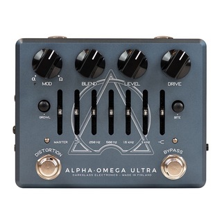 Darkglass ElectronicsALPHA OMEGA ULTRA v2 with Aux-In 6bandグラフィックイコライザー搭載 ベースプリアンプ