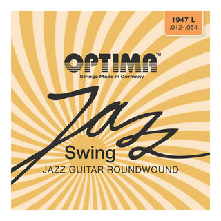 OPTIMA 1947.L Jazz Swing Roundwound Strings エレキギター弦