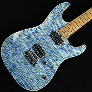 T's Guitars DST-DX22 Roasted Flame Maple Trans Blue Denim　S/N：032561【選定材】【未展示品】