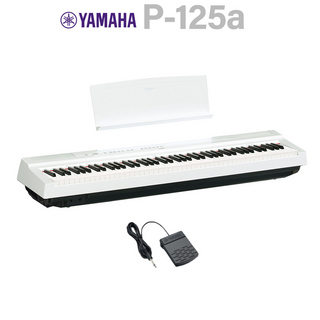YAMAHAP-125a WH ホワイト 電子ピアノP-125 Pシリーズ 【一台限り箱在庫セール】