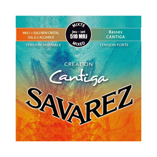 SAVAREZ510MRJ CREATION Cantiga Mixd tension SET クラシックギター弦×3セット