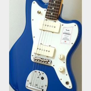 FenderMade in Japan Hybrid II Jazzmaster Mod. -Forest Blue-【ホワイトピックガード】【町田店】