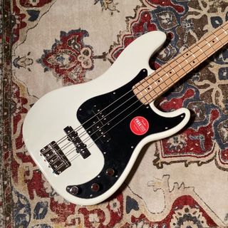 Squier by Fender 【現物画像】Affinity Series Precision Bass PJ Maple Fingerboard Black Pickguard Olympic White エレキ
