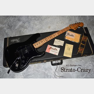 Fender '79 StratocasterBlackt /Maple  neck "Mint Condition"