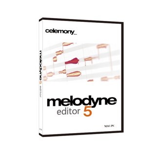 CelemonyMelodyne 5 Editor（パッケージ版）（チュートリアルビデオ収録USBメモリ同梱）