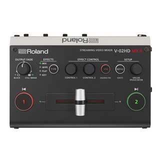 Rolandローランド V-02HDMKII STREAMING VIDEO MIXER ビデオスイッチャー ビデオミキサー