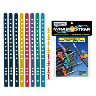 STARTECH Wrap-N-Strap ケーブルタイ 9インチ【8本セット】【同梱可能】