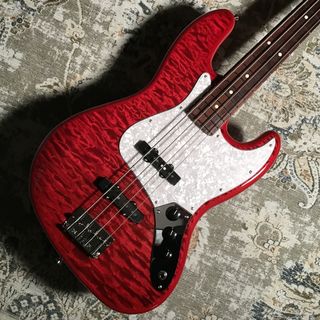 Fender Made in Japan Hybrid II 2024 Collection Jazz Bass Quilt Red Beryl　4.35kg #JD23027690