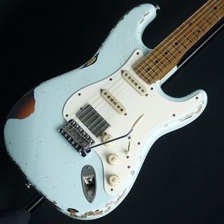 Xotic【USED】 XSC-2 (Sonic Blue Over 3Tone Sunbrst/Roasted Maple/MH/Heavy Aged) 【SN.898】