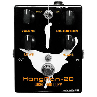 Wren and Cuff Creations Hangman 2D ディストーション ギターエフェクター