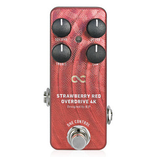 ONE CONTROL STRAWBERRY RED OVERDRIVE 4K コンパクトエフェクター オーバードライブ