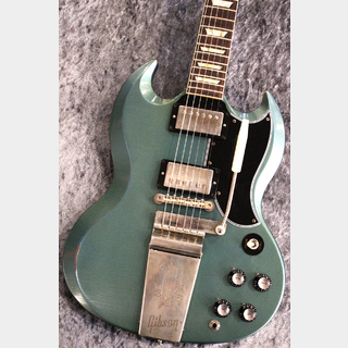 Gibson Custom ShopMurphy Lab 1964 SG Standard with Maestro Vibrola Reissue Palham Blue Light Aged #203154