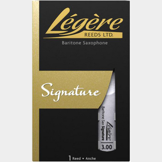 Legere SignatureBS3 リード バリトンサックス用 樹脂製 【硬さ：3】