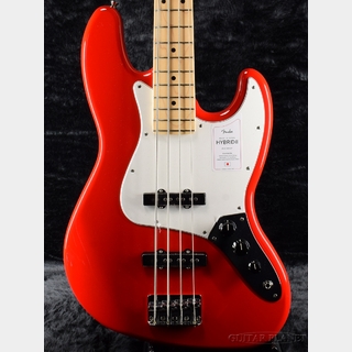 FenderMade In Japan Hybrid II Jazz Bass -Modena Red / Maple-【ローン金利0%!!】