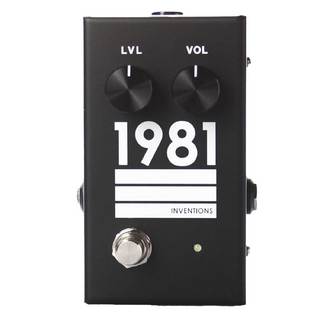1981 Inventions LVL Booster/Overdrive ブースター オーバードライブ【新宿店】