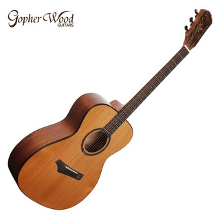 Gopherwood Guitarsi210R ローステッドスプルース単板 OOOサイズ アコースティックギター