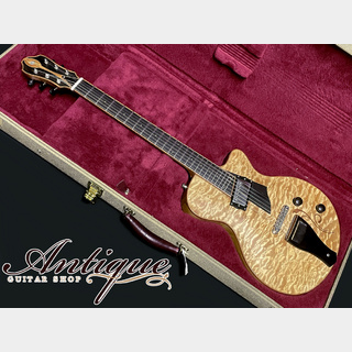 Jason Z Schroeder GuitarsCustom Tedesco Lindsey Buckingham Spec 2014 /Q-Maple /Korina /Rose-Neck Mint "Special Option Order"