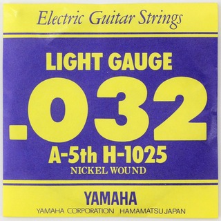 YAMAHAH1025 エレキギター用 バラ弦 5弦×6本