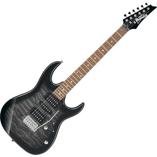 Ibanez エレキギター GRX70QA-TKS / Transparent Black Sunburst