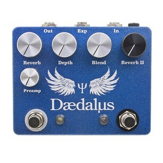 COPPERSOUND PEDALS Daedalus 2chリバーブ ギターエフェクター