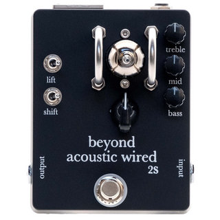 beyond tube pedalsacoustic wired 2S 真空管エレアコ・プリアンプ／DIボックス