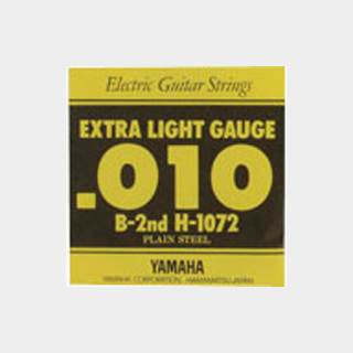 YAMAHA H-1072 Extra Light .010 B-2nd バラ弦 エレキギター弦 ヤマハ【池袋店】